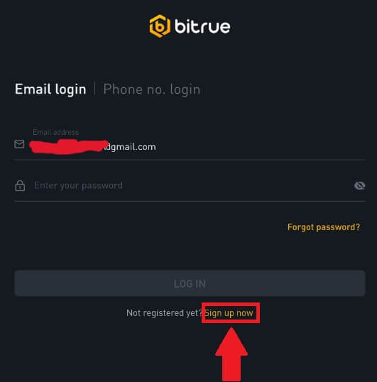 Як адкрыць рахунак на Bitrue Як адкрыць рахунак на Bitrue